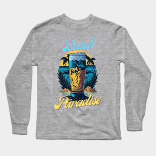 Beach Paradise Long Sleeve T-Shirt